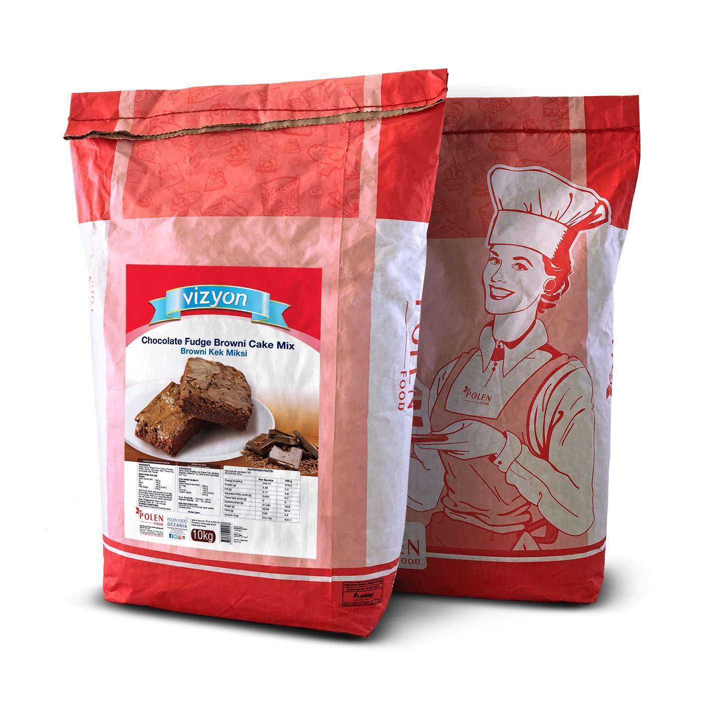 Chocolate Fudge Brownie cake mix 10kg craft bag